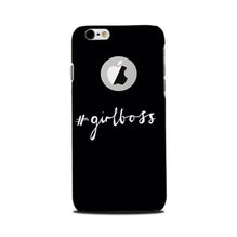 #GirlBoss Mobile Back Case for iPhone 6 Plus / 6s Plus logo cut  (Design - 266)