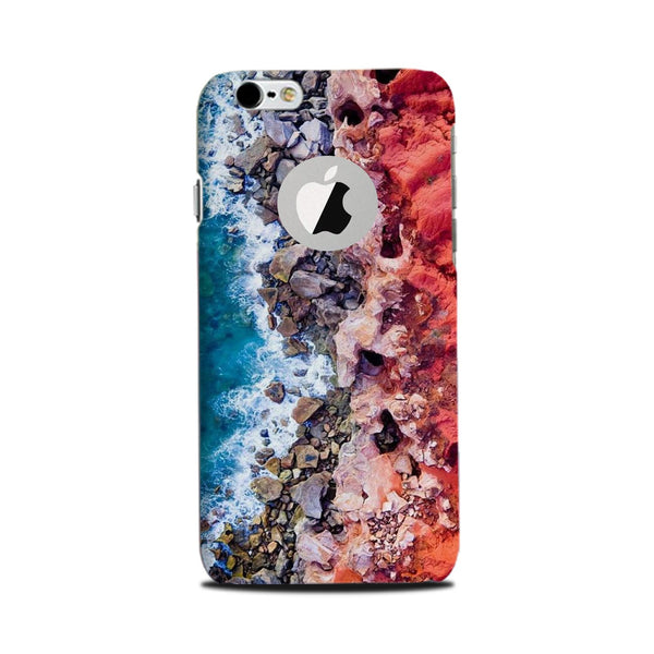 Sea Shore Case for iPhone 6 Plus / 6s Plus logo cut  (Design No. 273)