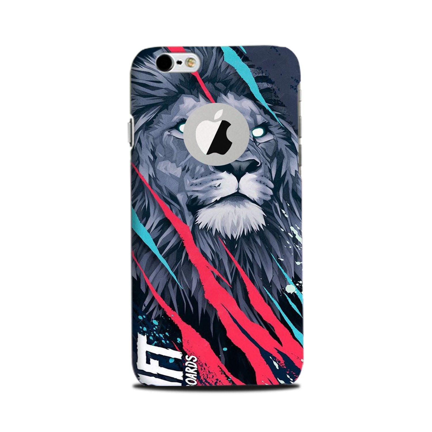 Lion Case for iPhone 6 Plus / 6s Plus logo cut  (Design No. 278)