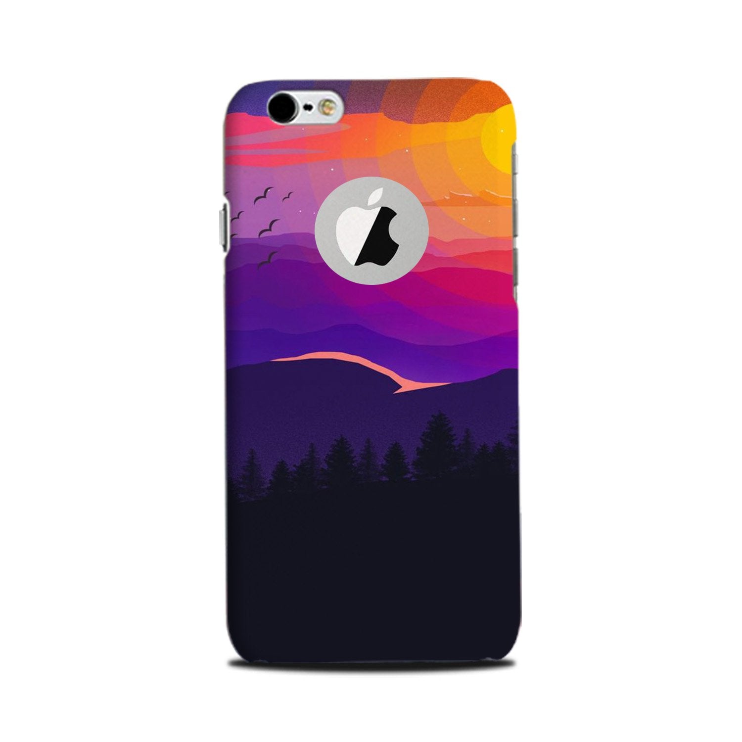 Sun Set Case for iPhone 6 Plus / 6s Plus logo cut  (Design No. 279)