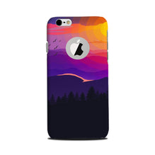 Sun Set Mobile Back Case for iPhone 6 Plus / 6s Plus logo cut  (Design - 279)