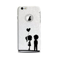 Cute Kid Couple Case for iPhone 6 Plus / 6s Plus logo cut  (Design No. 283)