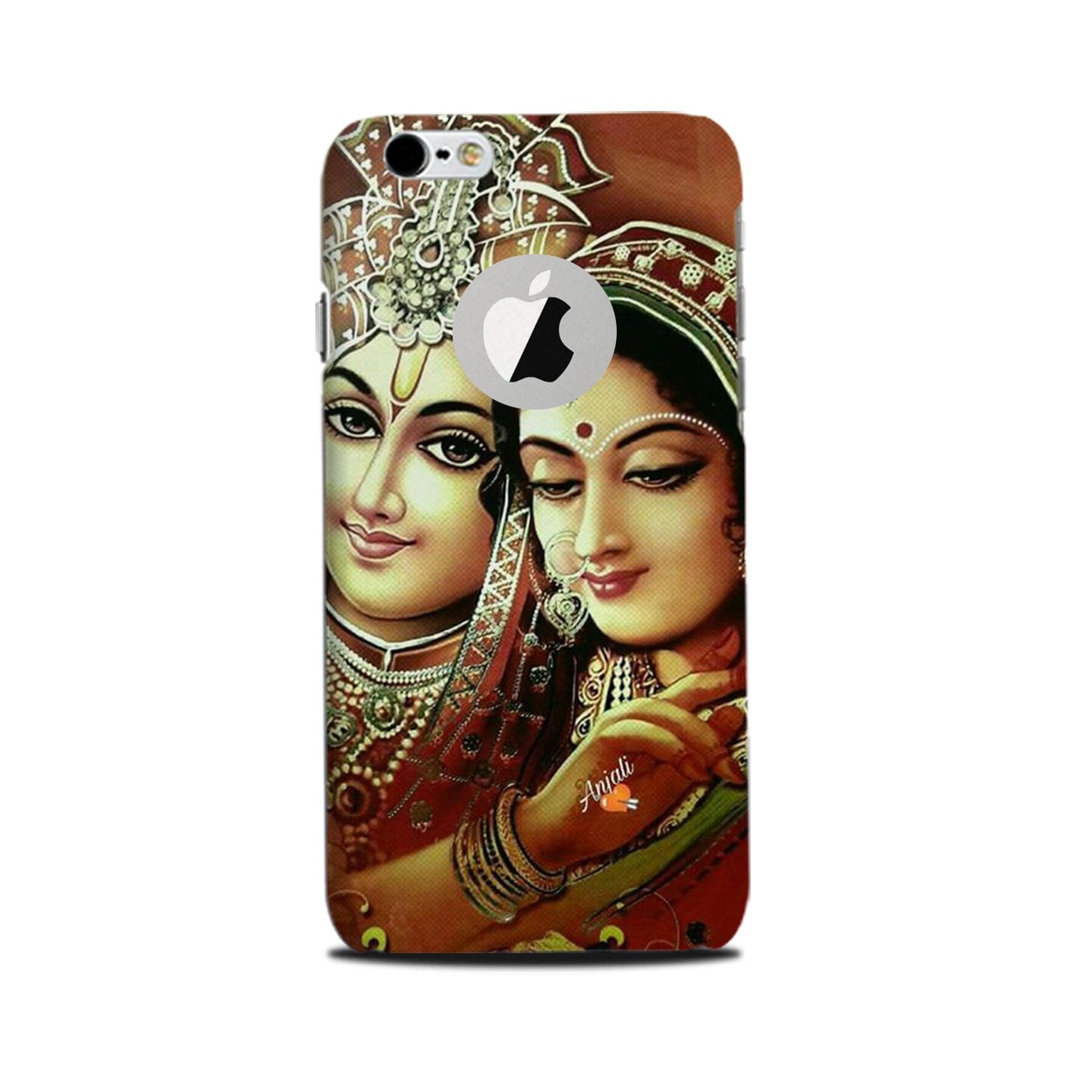 Radha Krishna Case for iPhone 6 Plus / 6s Plus logo cut(Design No. 289)