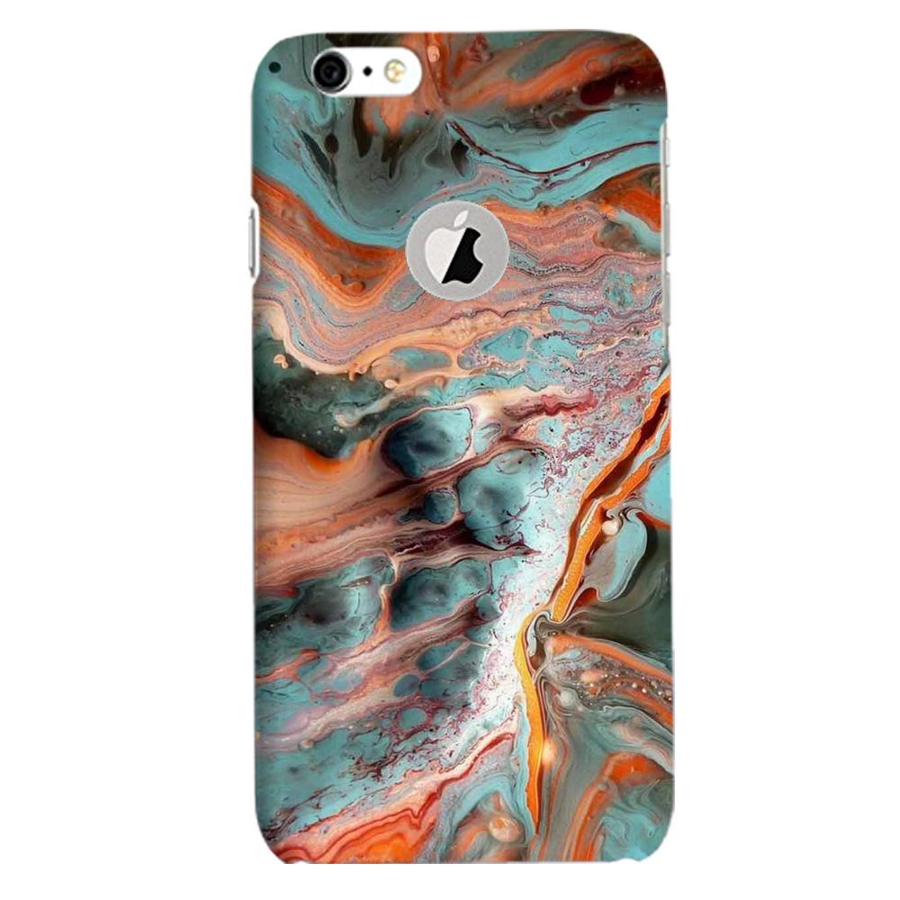 Marble Texture Mobile Back Case for iPhone 6 Plus / 6s Plus LogoCut  (Design - 309)
