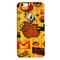 Wooden Texture Mobile Back Case for iPhone 6 Plus / 6s Plus LogoCut  (Design - 367)