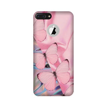 Butterflies Mobile Back Case for iPhone 7 Plus logo cut (Design - 26)