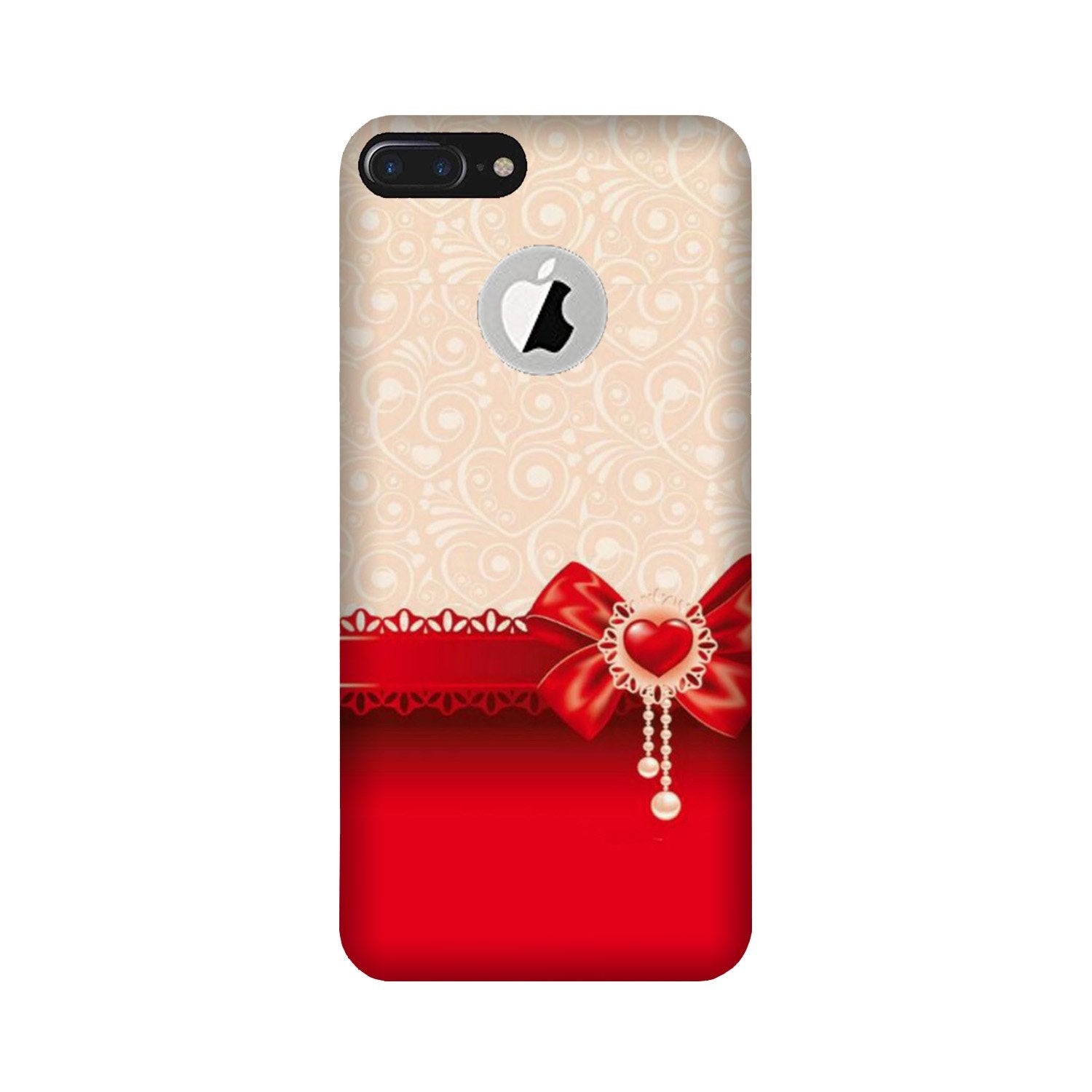 Gift Wrap3 Case for iPhone 7 Plus logo cut