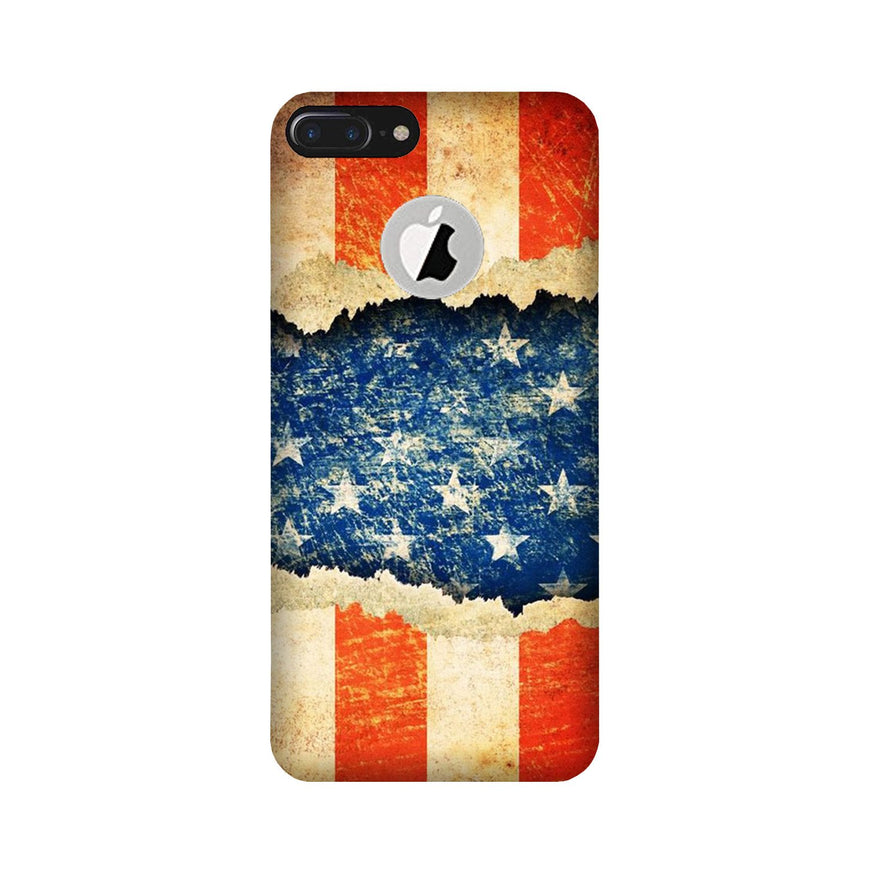 United Kingdom Case for iPhone 7 Plus logo cut