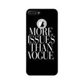 More Issues than Vague Case for iPhone 7 Plus logo cut