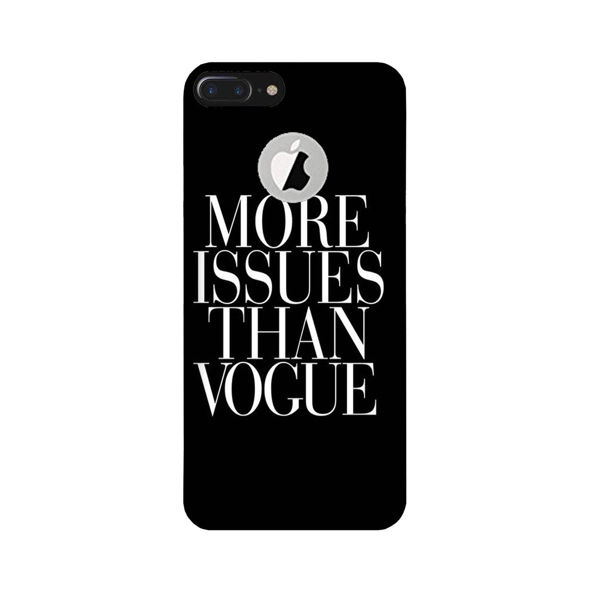 More Issues than Vague Case for iPhone 7 Plus logo cut