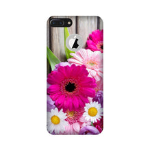 Coloful Daisy2 Mobile Back Case for iPhone 7 Plus logo cut (Design - 76)