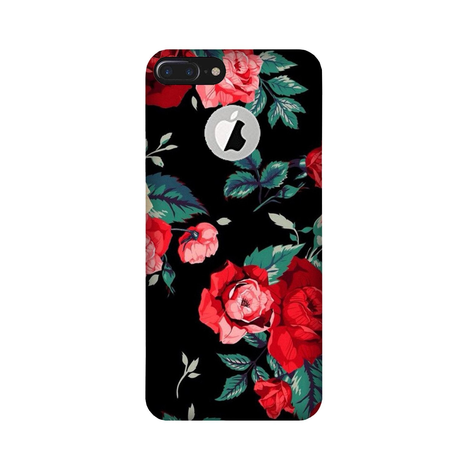 Red Rose2 Case for iPhone 7 Plus logo cut