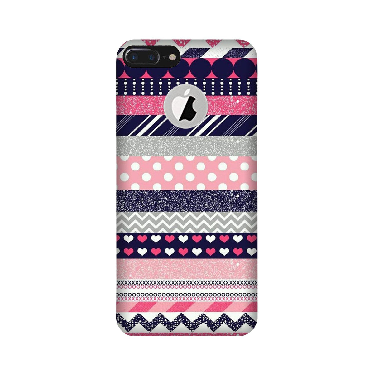 Pattern3 Case for iPhone 7 Plus logo cut