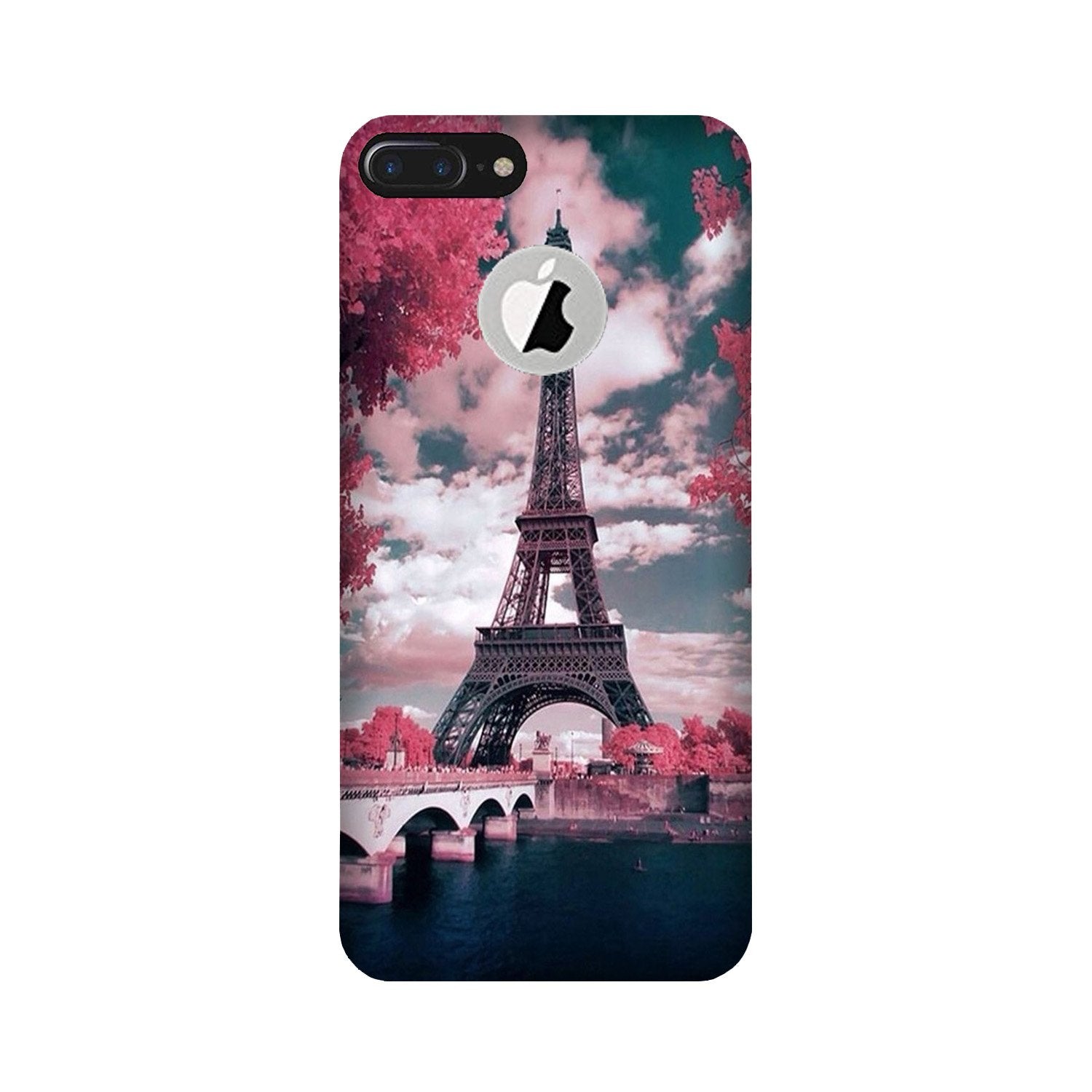 Eiffel Tower Case for iPhone 7 Plus logo cut(Design - 101)