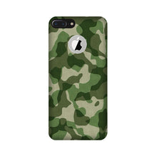 Army Camouflage Mobile Back Case for iPhone 7 Plus logo cut  (Design - 106)