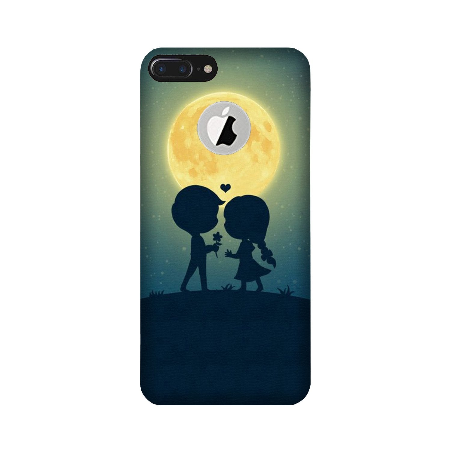 Love Couple Case for iPhone 7 Plus logo cut  (Design - 109)