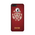 Iron Man Superhero Case for iPhone 7 Plus logo cut  (Design - 115)