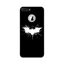 Batman Superhero Mobile Back Case for iPhone 7 Plus logo cut  (Design - 119)
