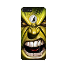 Hulk Superhero Mobile Back Case for iPhone 7 Plus logo cut  (Design - 121)