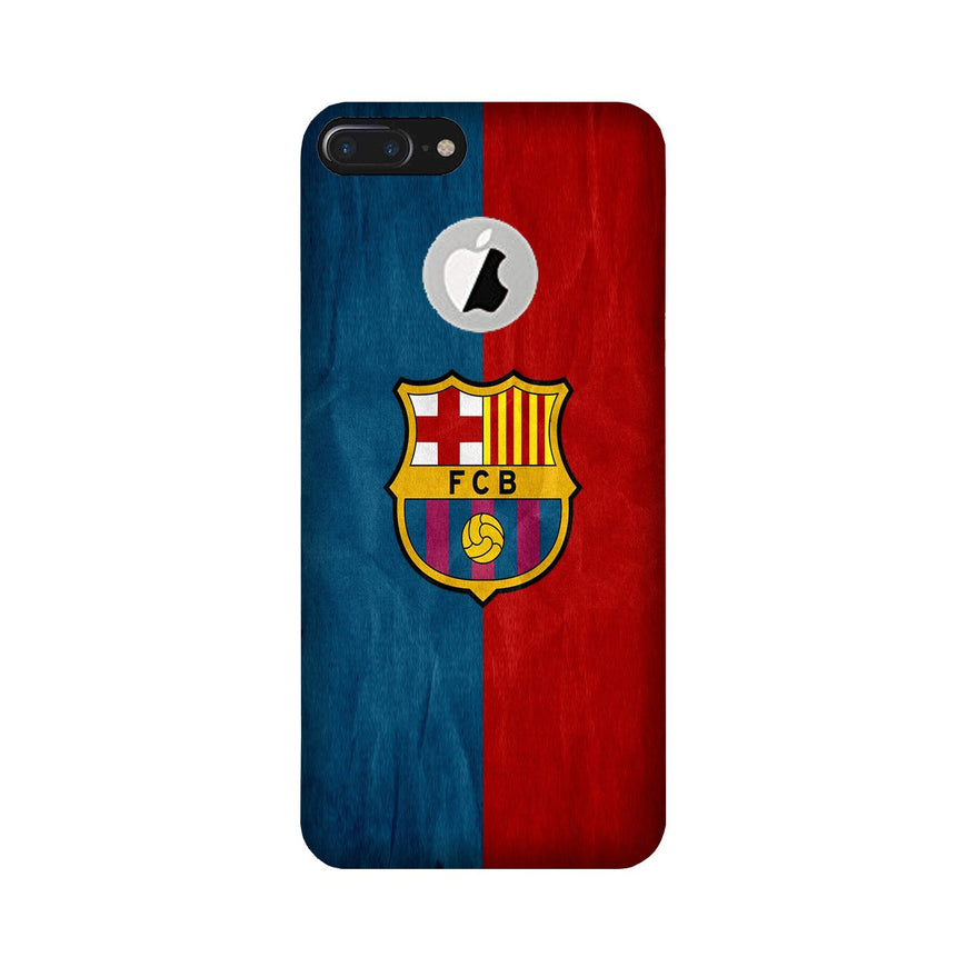 FCB Football Case for iPhone 7 Plus logo cut  (Design - 123)
