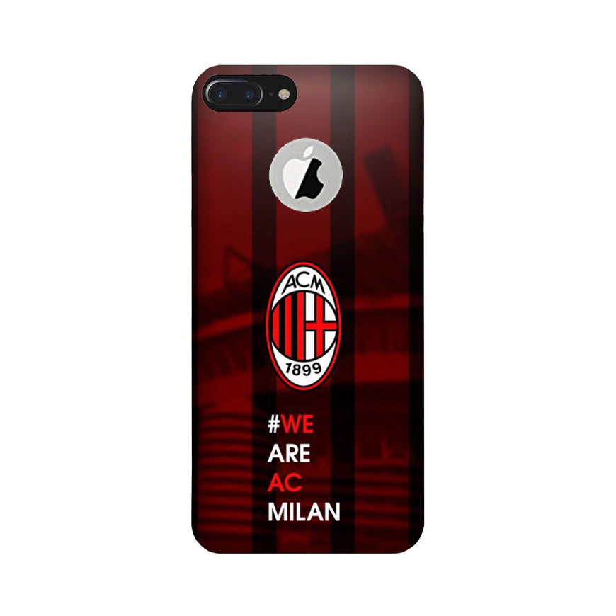 AC Milan Case for iPhone 7 Plus logo cut  (Design - 155)