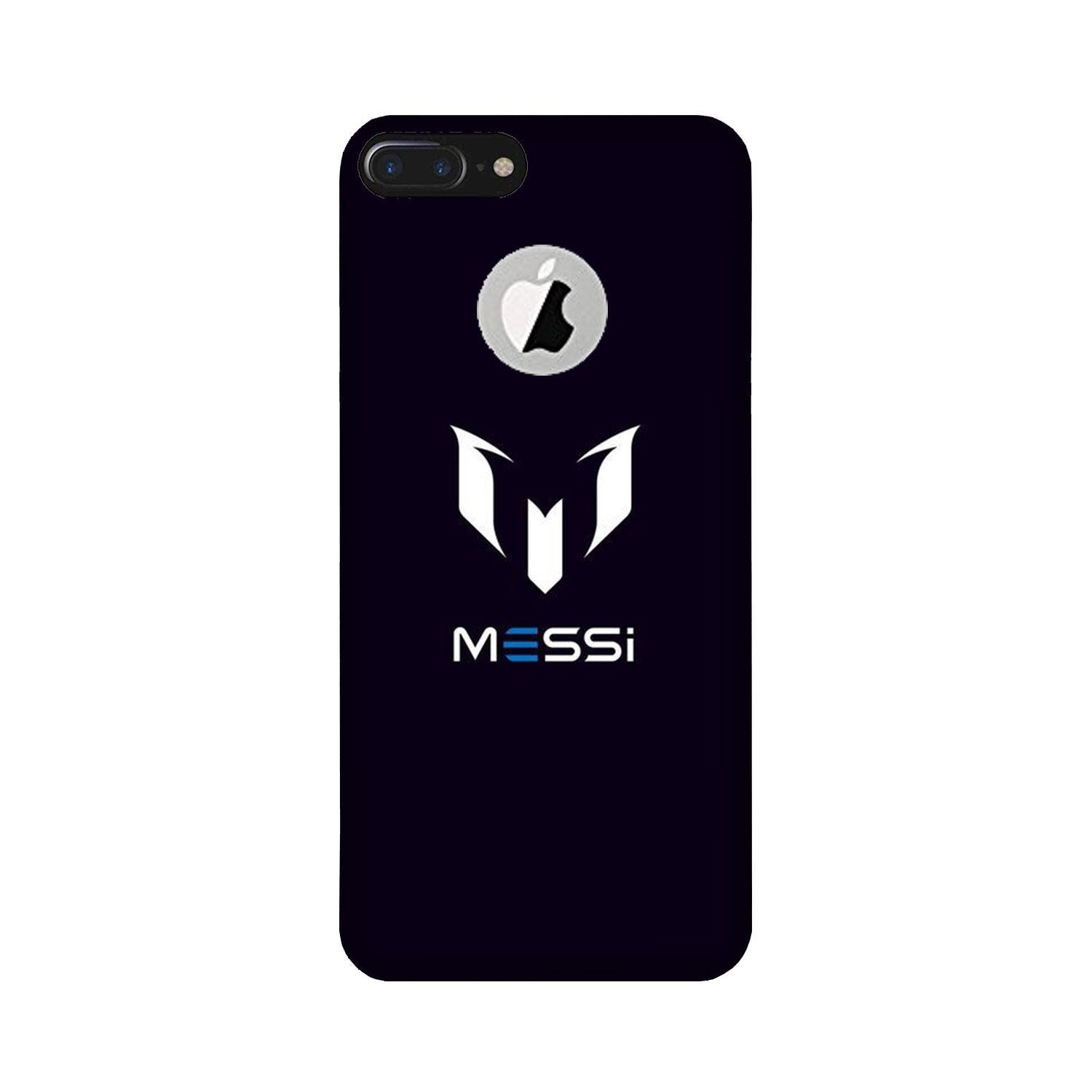 Messi Case for iPhone 7 Plus logo cut  (Design - 158)