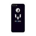 Messi Case for iPhone 7 Plus logo cut  (Design - 158)