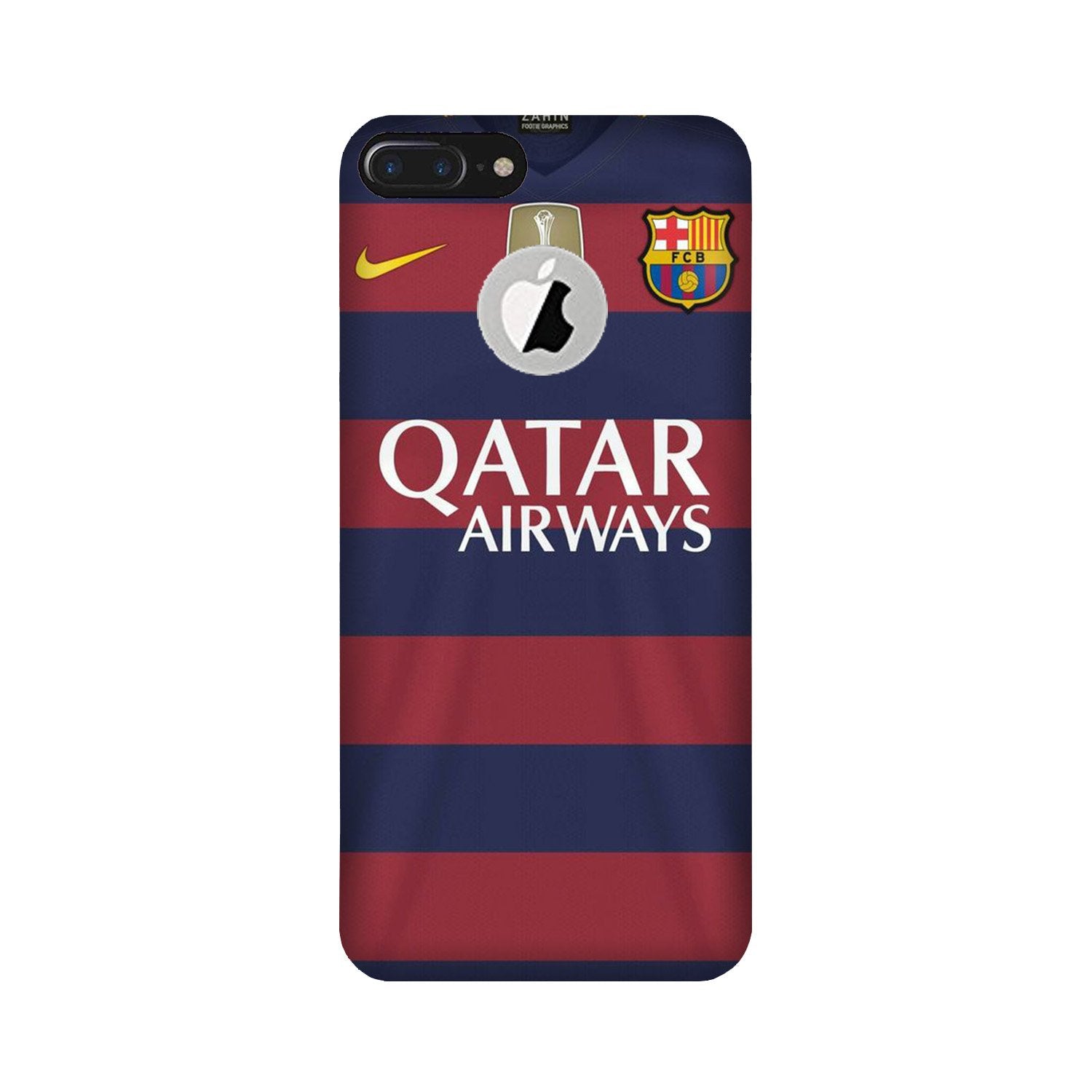 Qatar Airways Case for iPhone 7 Plus logo cut  (Design - 160)