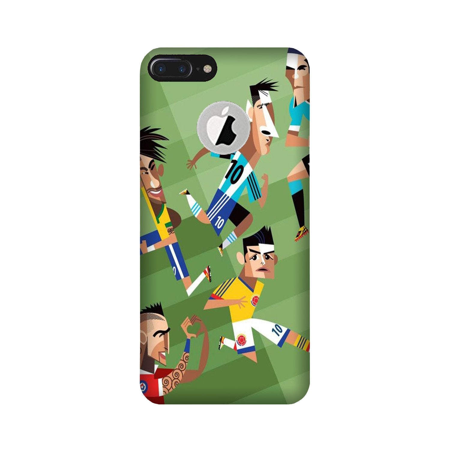 Football Case for iPhone 7 Plus logo cut  (Design - 166)