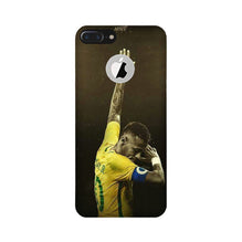 Neymar Jr Mobile Back Case for iPhone 7 Plus logo cut  (Design - 168)