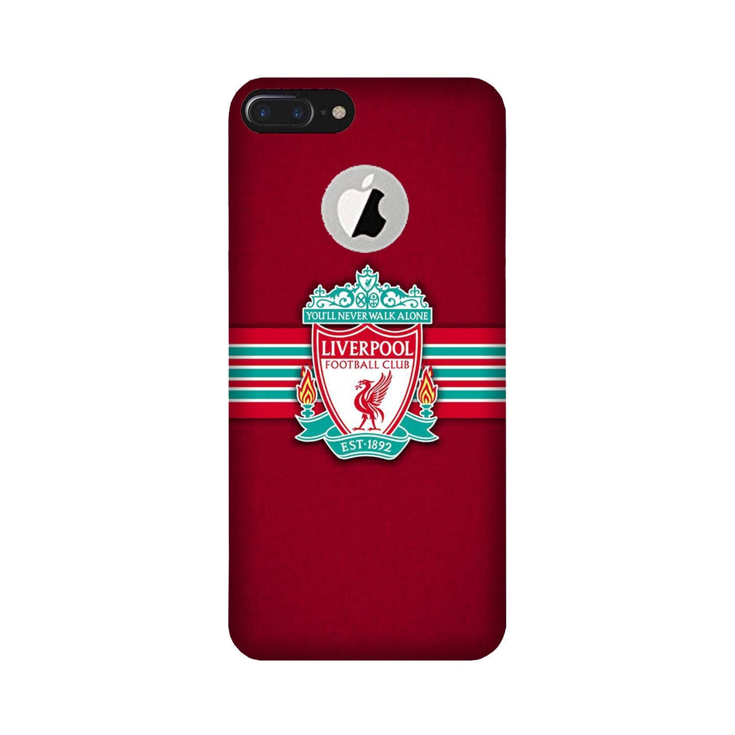 Liverpool Case for iPhone 7 Plus logo cut  (Design - 171)