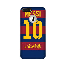 Messi Mobile Back Case for iPhone 7 Plus logo cut  (Design - 172)