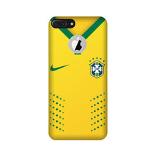 Brazil Mobile Back Case for iPhone 7 Plus logo cut  (Design - 176)