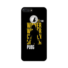 Pubg Winner Winner Mobile Back Case for iPhone 7 Plus logo cut  (Design - 177)
