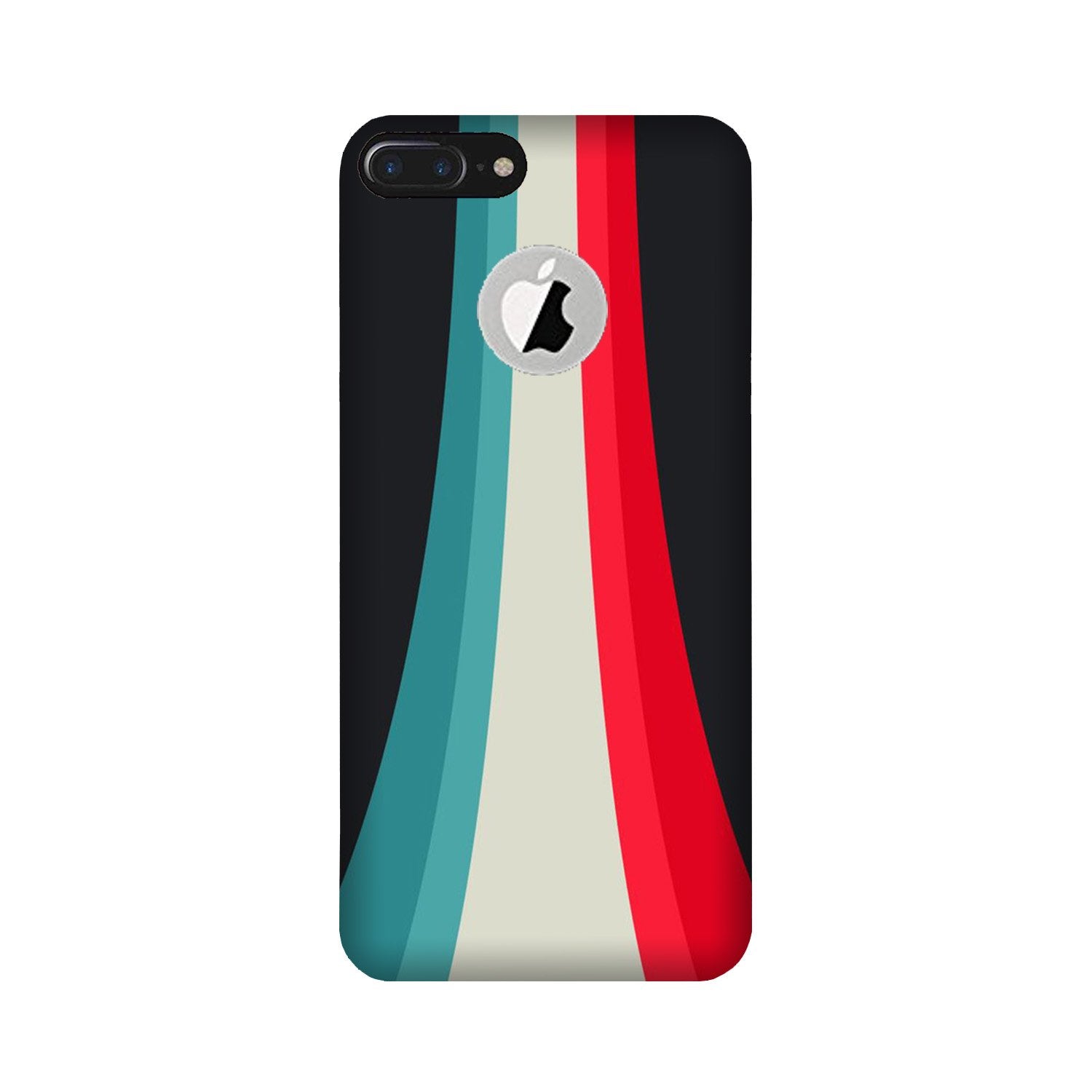 Slider Case for iPhone 7 Plus logo cut (Design - 189)