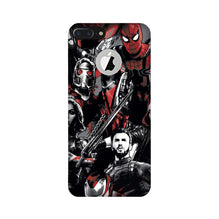 Avengers Mobile Back Case for iPhone 7 Plus logo cut (Design - 190)