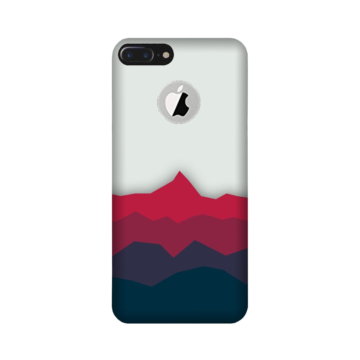 Designer Case for iPhone 7 Plus logo cut (Design - 195)