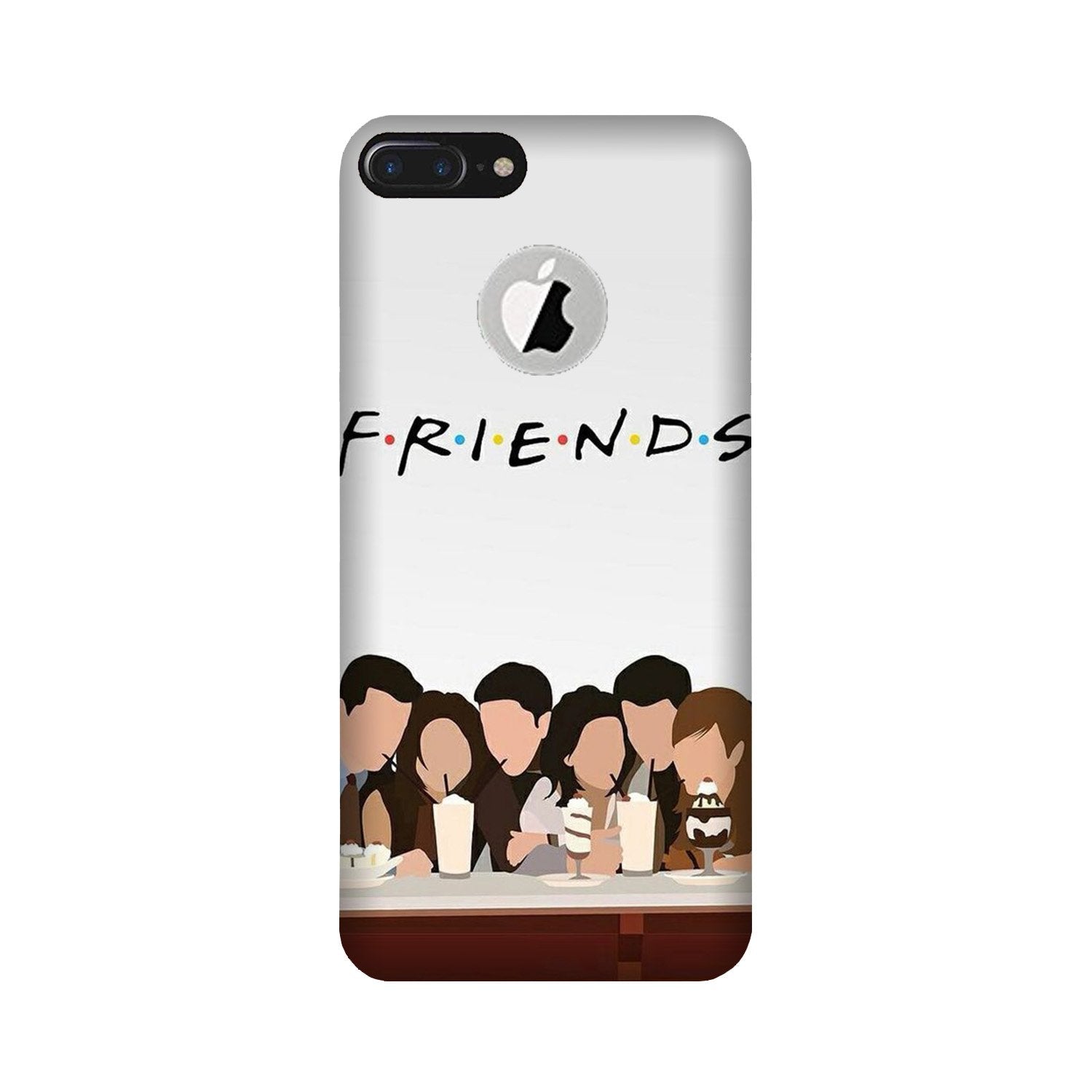Friends Case for iPhone 7 Plus logo cut (Design - 200)