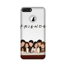Friends Mobile Back Case for iPhone 7 Plus logo cut (Design - 200)