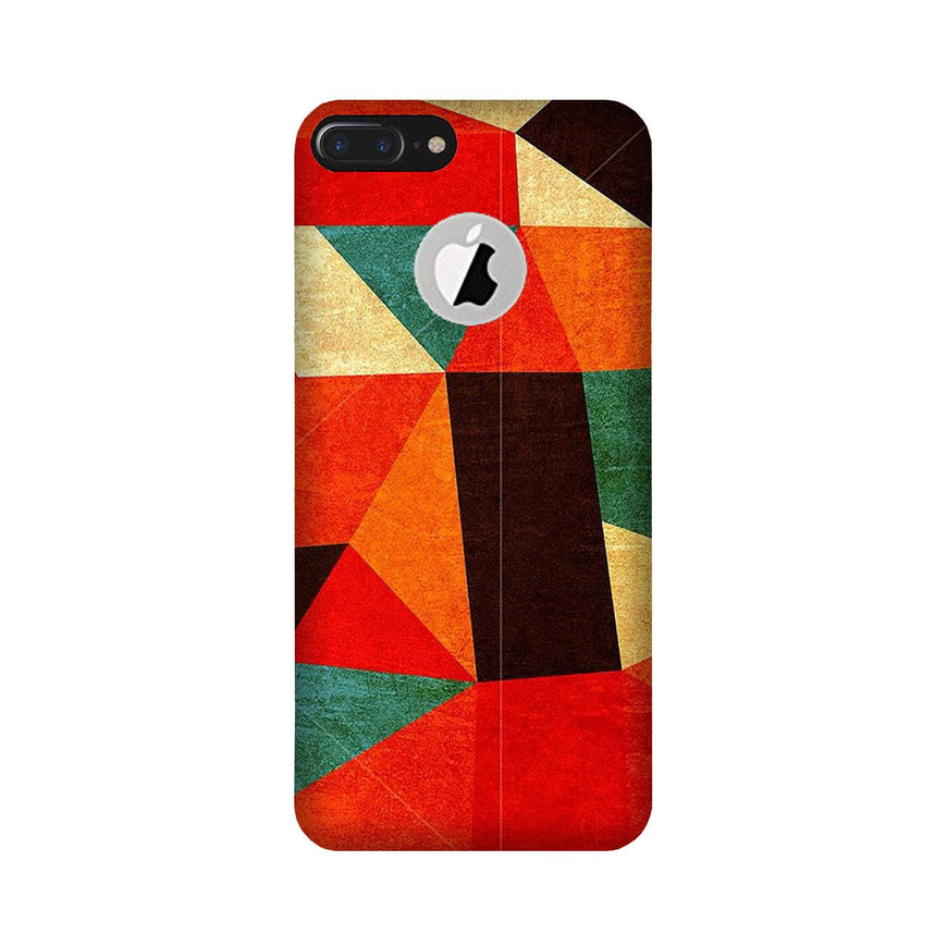 Modern Art Case for iPhone 7 Plus logo cut (Design - 203)