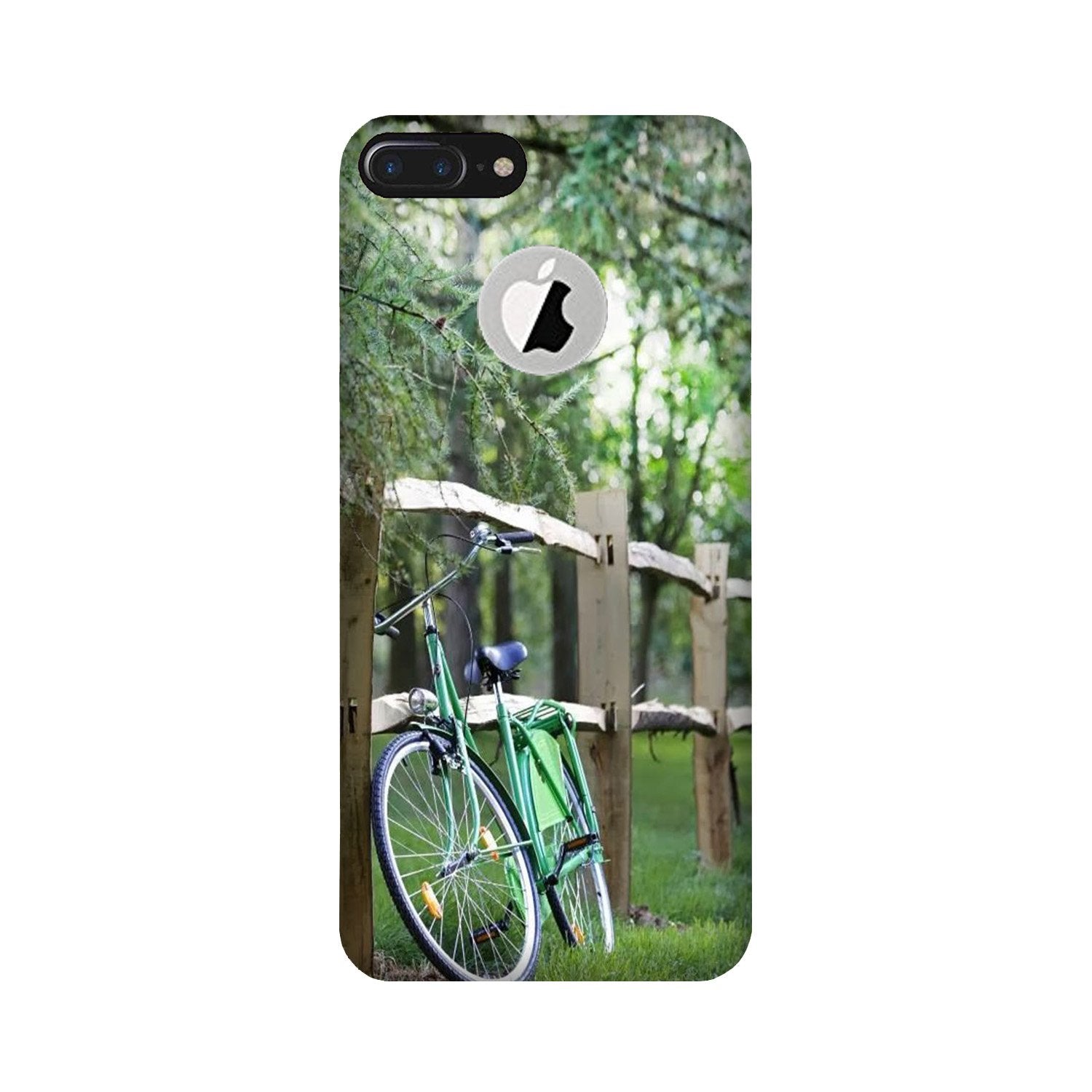 Bicycle Case for iPhone 7 Plus logo cut (Design No. 208)