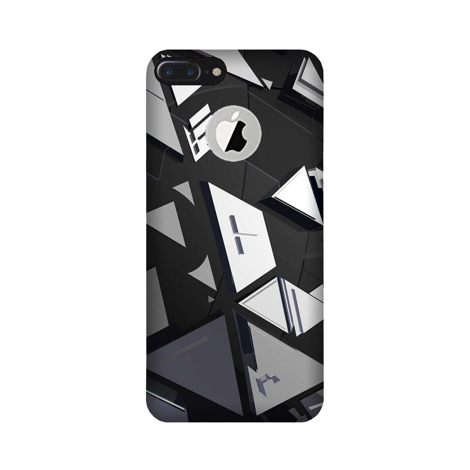 Modern Art Case for iPhone 7 Plus logo cut (Design No. 230)