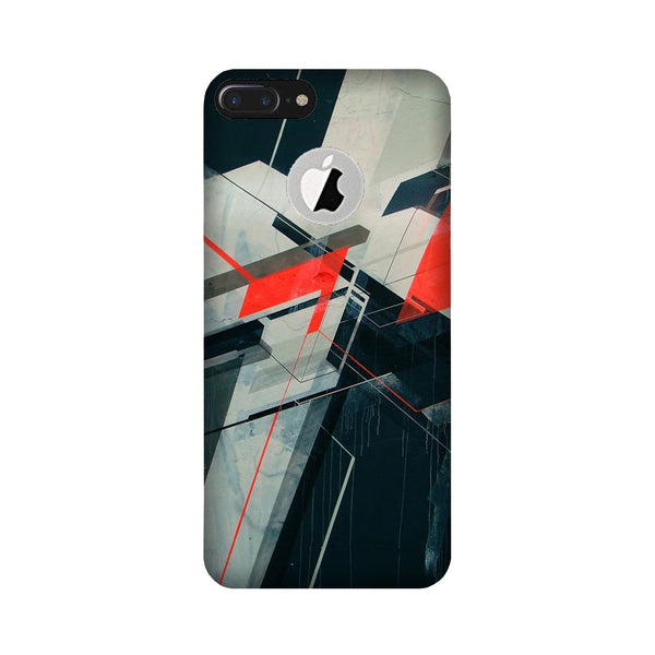 Modern Art Case for iPhone 7 Plus logo cut (Design No. 231)