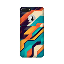 Modern Art Mobile Back Case for iPhone 7 Plus logo cut (Design - 233)
