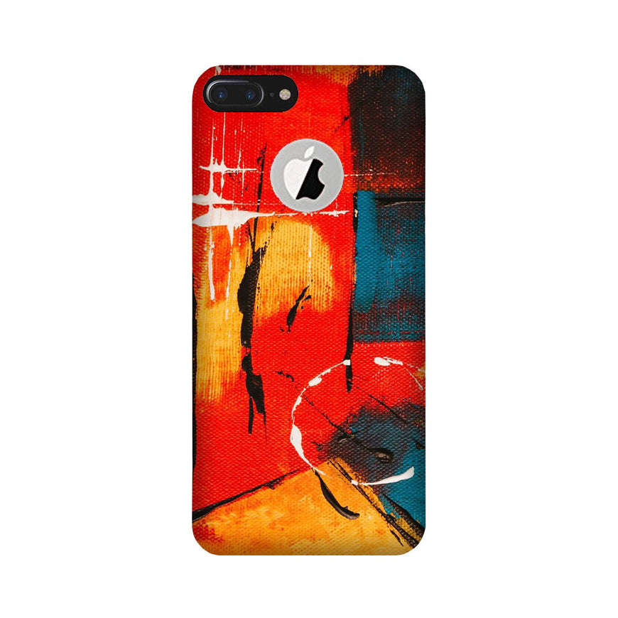 Modern Art Case for iPhone 7 Plus logo cut (Design No. 239)
