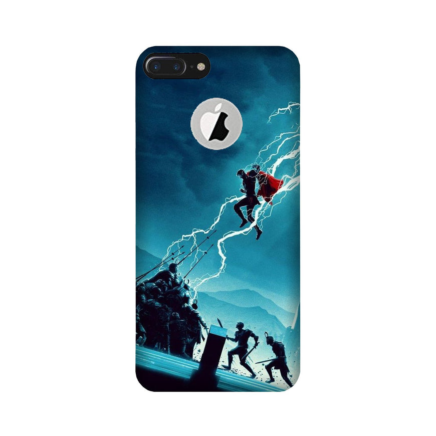 Thor Avengers Case for iPhone 7 Plus logo cut (Design No. 243)