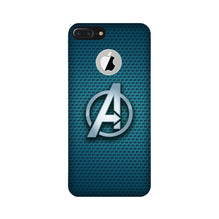 Avengers Mobile Back Case for iPhone 7 Plus logo cut (Design - 246)
