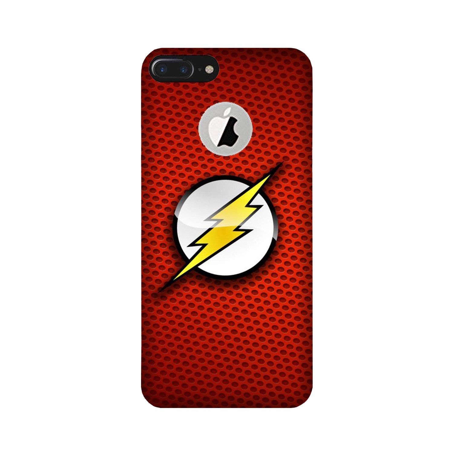 Flash Case for iPhone 7 Plus logo cut (Design No. 252)
