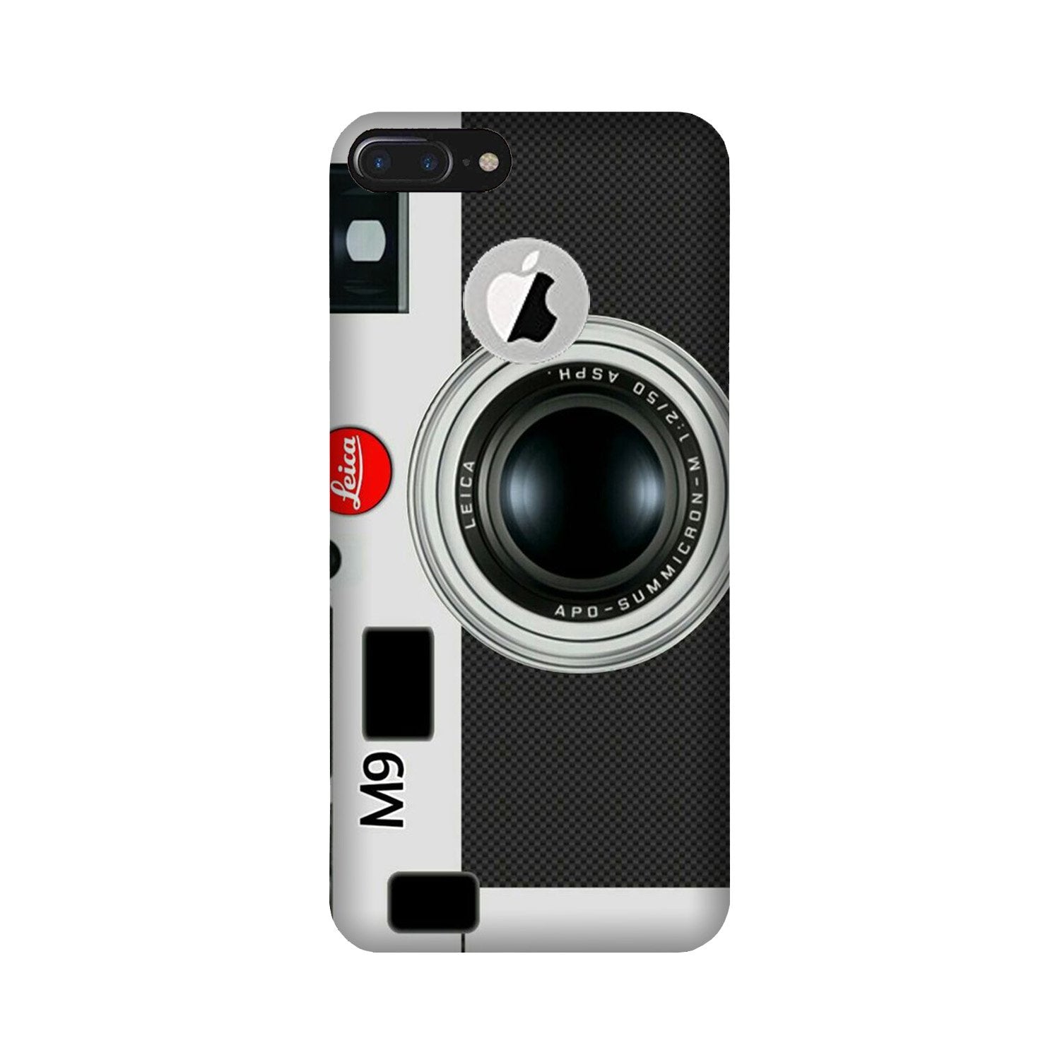 Camera Case for iPhone 7 Plus logo cut (Design No. 257)