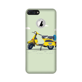 Vintage Scooter Case for iPhone 7 Plus logo cut (Design No. 260)
